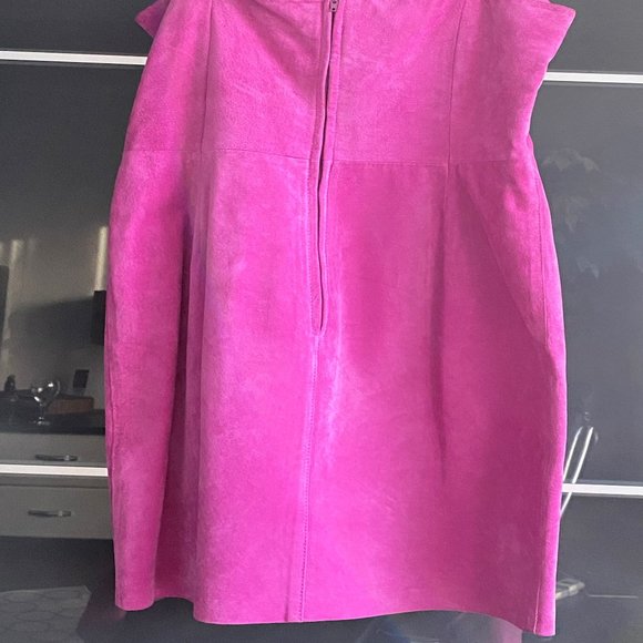 Suede dress - Picture 3 of 4